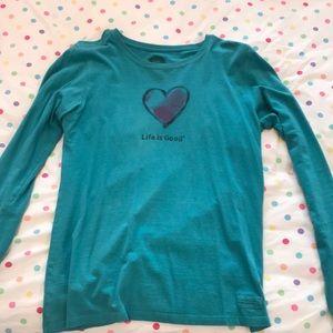 Life is good long shirt